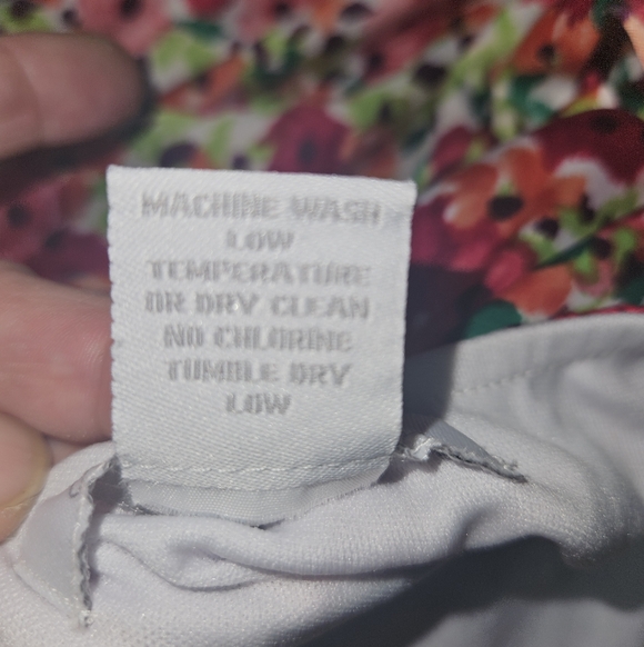 Charlotte Russe Floral Kids Dress - Pink and Green - Picture 7 of 7